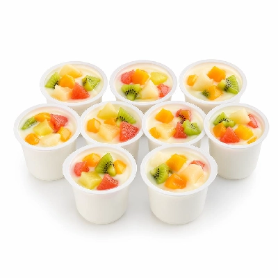 Tesco Fresh Food Danone Activia Weekly 8 Pk Mixed Fruit Yoghurt Kiwi