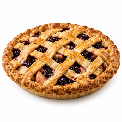 Tesco Fresh Food Desserts Apple & Blackberry Pie