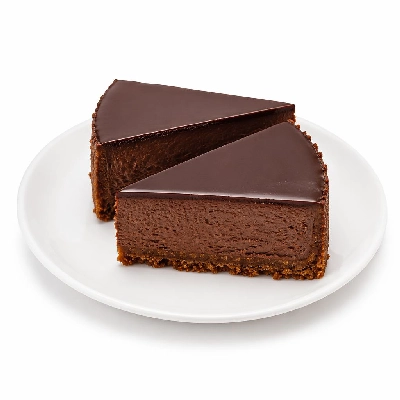 Tesco Fresh Food Desserts Finest 2 Belgian Chocolate Cheesecake Slice