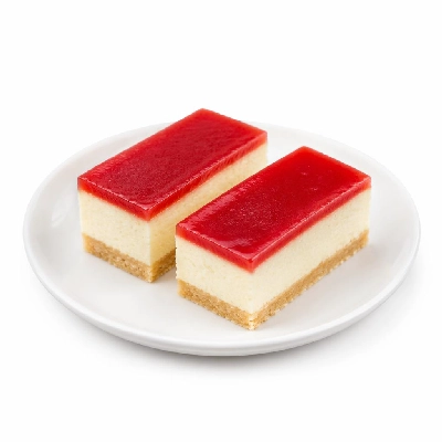 Tesco Fresh Food Desserts Finest 2 Strawberry Cheesecake Slice