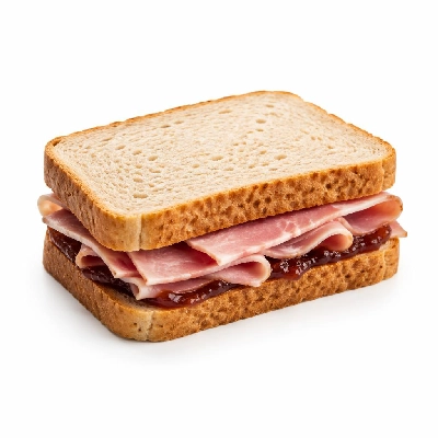 Tesco Fresh Food Finest Sweetcure Ham & Chutney Sandwich