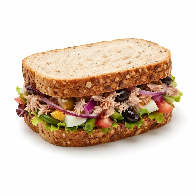 Tesco Fresh Food Finest Tuna Nicoise Sandwich