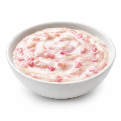 Tesco Fresh Food Finest Yogurt Clotted Cream Rhubarb