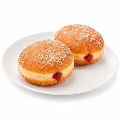 Tesco Fresh Food Free from 2 Jam Doughnuts