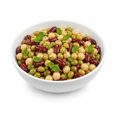 Tesco Fresh Food Fruit Finest Three Bean & Mint Salad