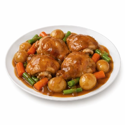Tesco Fresh Food Healthy Living Chicken with Baby Potatoes Vegetable & Gravy