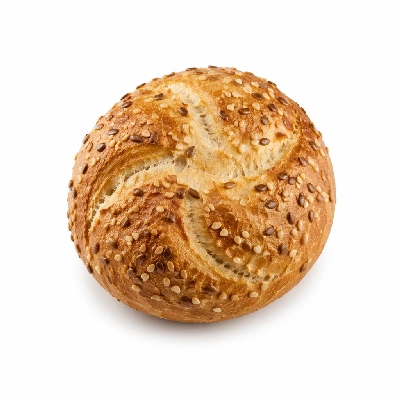 Tesco Fresh Food In Store Bakery Rolls Finest Sesame and Linseed Kaiser