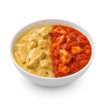 Tesco Fresh Food Indian Chicken Korma & Jalfrezi