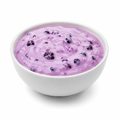 Tesco Fresh Food Irish Yogurt 6 Pack Diet Yoghurt Blackberry & Blackcurrant