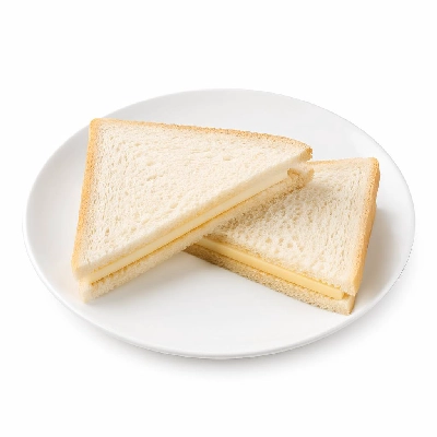 Tesco Fresh Food Just Cheese Sandwich
