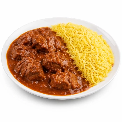Tesco Fresh Food Lamb Roganjosh & Pilau Rice