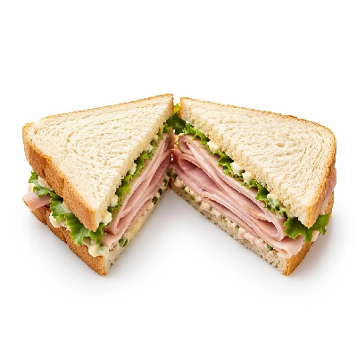 Tesco Fresh Food Light Choices Ham Salad Sandwich