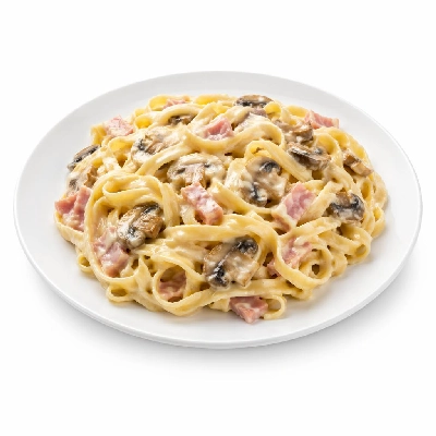 Tesco Fresh Food Low Calorie Ham & Mushroom Tagliatelle