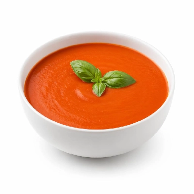 Tesco Fresh Food New Covent Garden Plum Tomato & Sweet Basil Soup