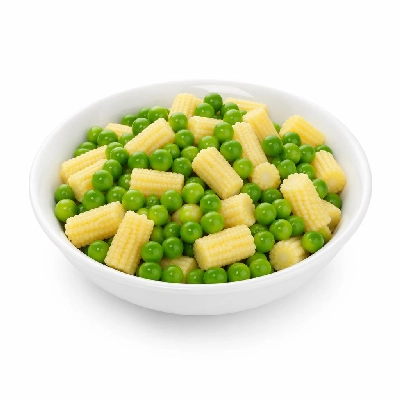 Tesco Fresh Food Peas and Baby Corn