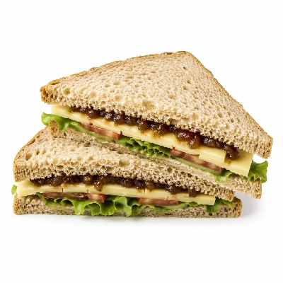 Tesco Fresh Food Ploughmans Sandwich