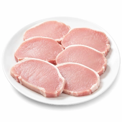 Tesco Fresh Food Pork 6 Loin Steaks (Bigger Pack)