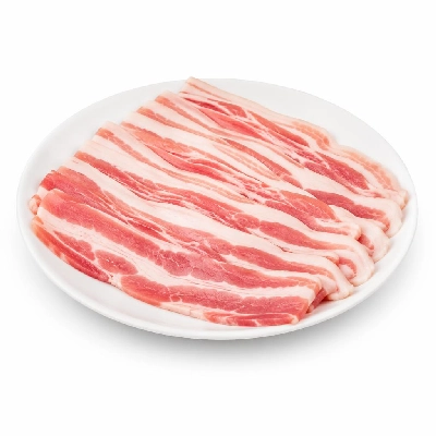 Tesco Fresh Food Pork Boneless Streaky Slices