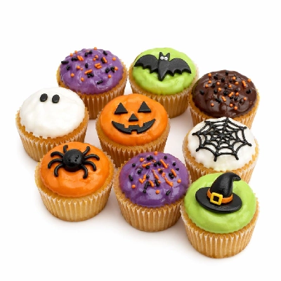 Tesco Fresh Food Seasonal Bakery Halloween Freaky Fairy Cakes