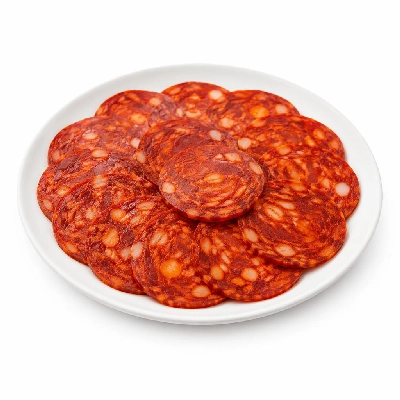Tesco Fresh Food Seet & Smoky Spanish Chorizo Slices with Paprika