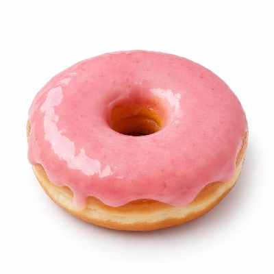 Tesco Fresh Food Strawberry Ring Doughnuts