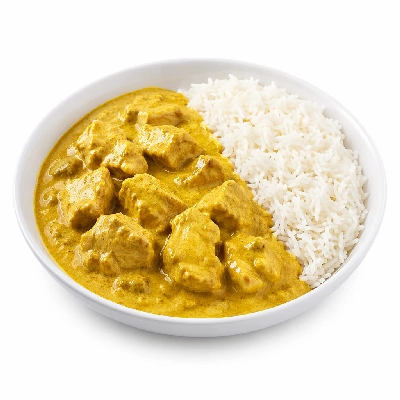 Tesco Fresh Food the Curry Leaf Chicken Korma and Rice