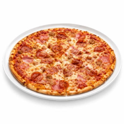 Tesco Fresh Food Thin Crustmeat Feast Pizza