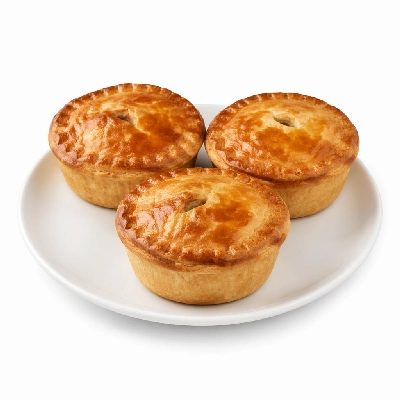 Tesco Fresh Food Value 3 Pack Minced Beef Onion Pie