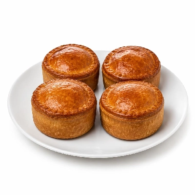 Tesco Fresh Food Value 4 Pack Pork Pies