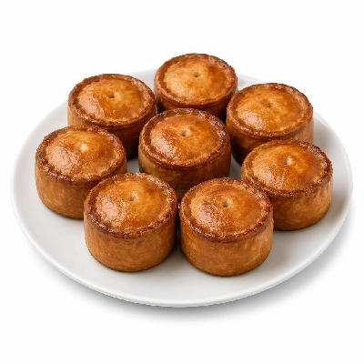 Tesco Fresh Food Value 8 Mini Pork Pies
