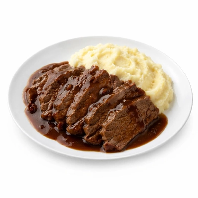Tesco Fresh Food Weight Watchers Marinated Beef with Mashedpotato
