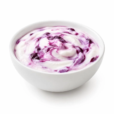 Tesco Fresh Food Yeo Valley Organic Plum Yogurt