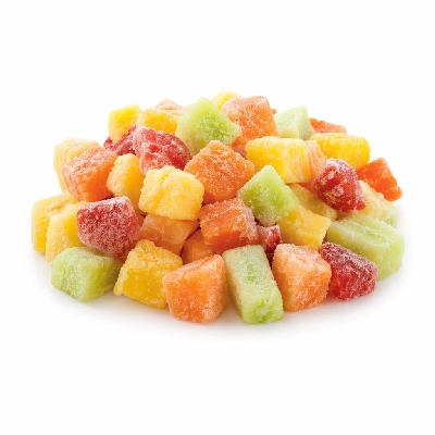 Tesco Frozen Food Chips & Veg Luxury Fruit Salad