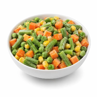 Tesco Frozen Food Chips & Veg Steam Vegetable Baby Mixed