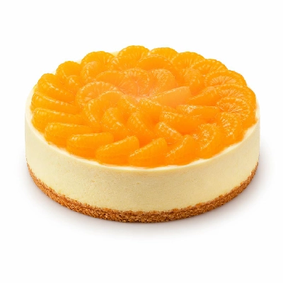 Tesco Frozen Food Desserts Cakes and Gateaux Light Choices Mandarin Cheesecake