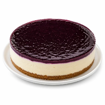 Tesco Frozen Food Desserts Cakes & Gateaux Blackcurrant Cheesecake