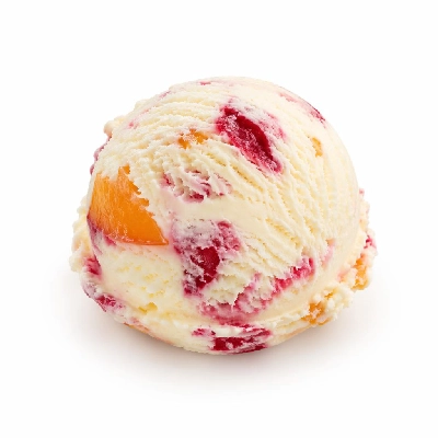 Tesco Frozen Food Desserts Ice Cream Del Monte Fruit Burst Peach & Raspberry