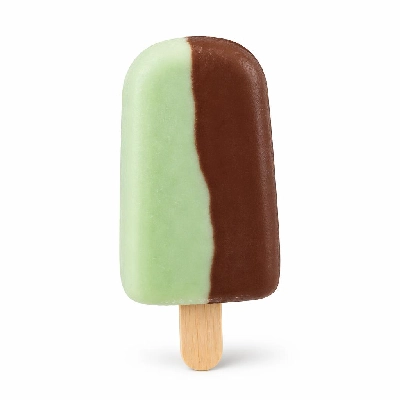 Tesco Frozen Food Desserts Ice Lollies Mint and Chocolate