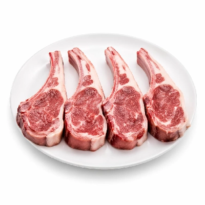 Tesco Frozen Food Meat Fish Poultry 4 Lamb Leg Chops