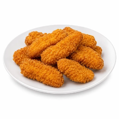 Tesco Frozen Food Meat Fish Poultry Birds Eye 15 Chicken Dippers 100% Chicken Breast