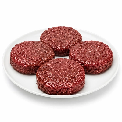Tesco Frozen Food Meat Fish Poultry Burger & Sausages Birds Eye 4 100% Beef Quarter Pounders