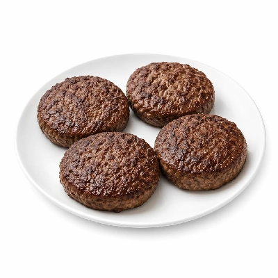 Tesco Frozen Food Meat Fish Poultry Burger & Sausages Birds Eye 4 Big Bite