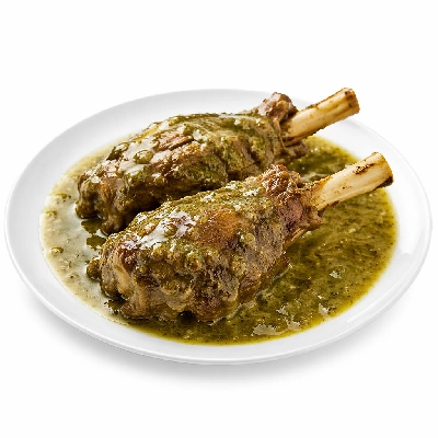 Tesco Frozen Food Meat Fish Poultry Lamb Shanks in Mint Gravy
