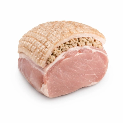 Tesco Frozen Food Meat Fish Poultry Pork Loin Jntwith Crackling & Stuffing