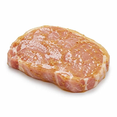 Tesco Frozen Food Meat Fish Poultry Pork Loin Steaks Honey & Mustard Sauce