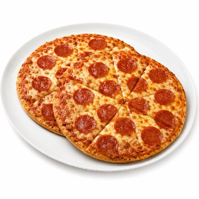 Tesco Frozen Food Ready Meals Pizza and Bread Chicago Town Pepperoni Twin Pack