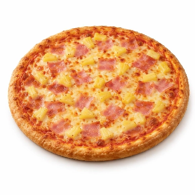 Tesco Frozen Food Ready Meals Pizza and Bread Good Fellas Deeply Delicious Ham & Pineapple