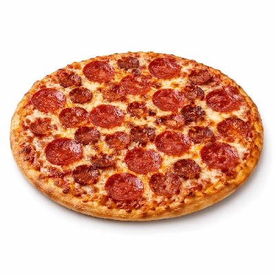 Tesco Frozen Food Ready Meals Pizza and Bread Goodfella's Pepperoni & Chorizo