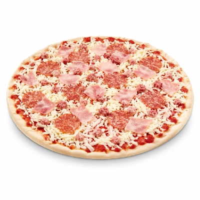 Tesco Frozen Food Ready Meals Pizza and Bread Pizzeria Meat Speciale