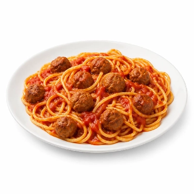 Tesco Frozen Food Ready Meals Pizza Italian Spaghetti & Meatballs